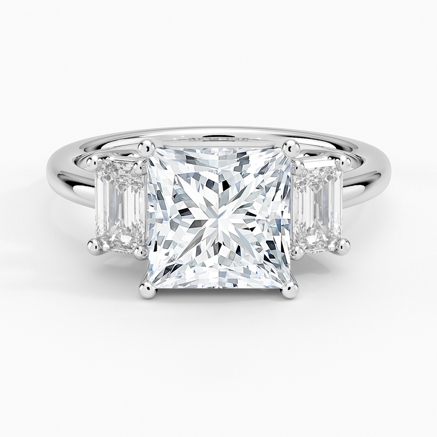 Luxe Rhiannon Three Stone Diamond Ring