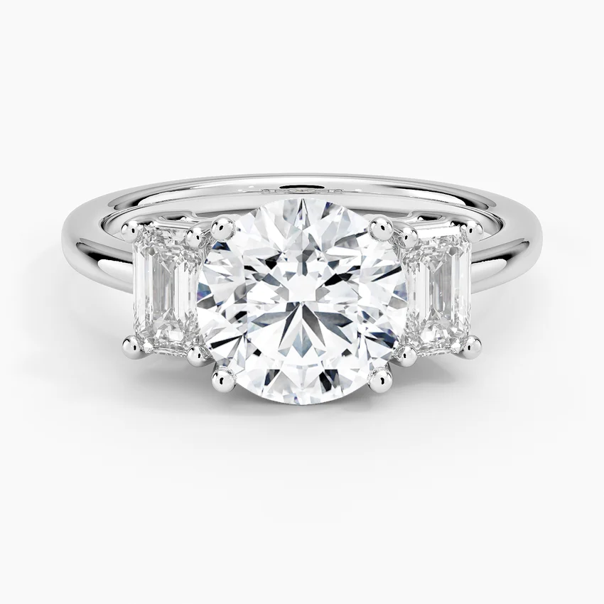 Luxe Rhiannon Three Stone Diamond Ring