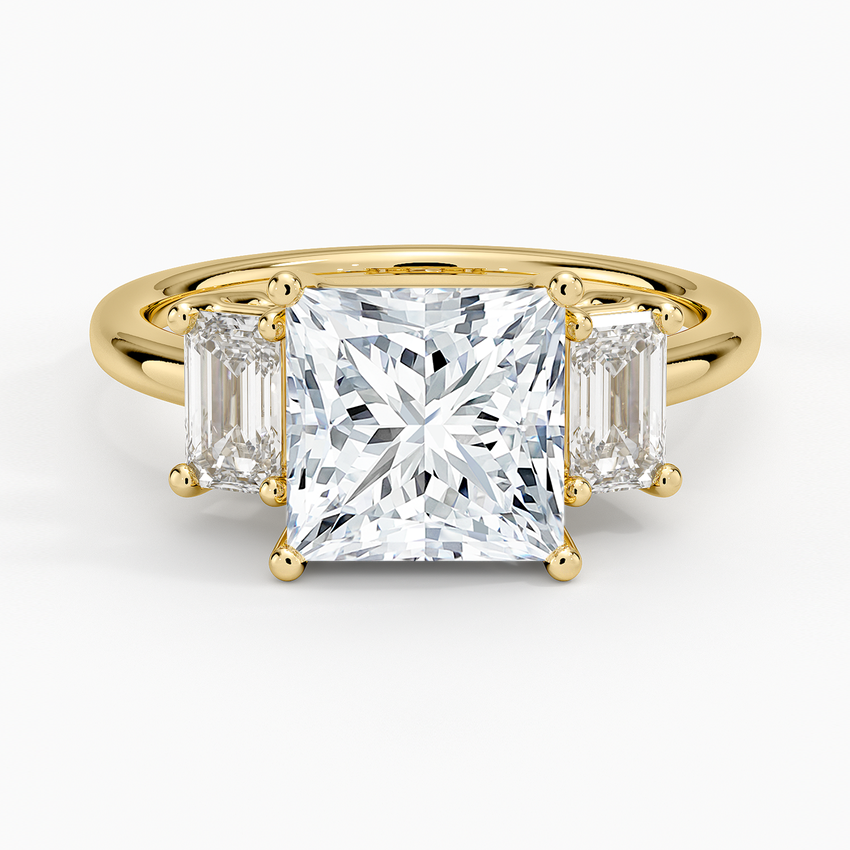 Luxe Rhiannon Three Stone Diamond Ring