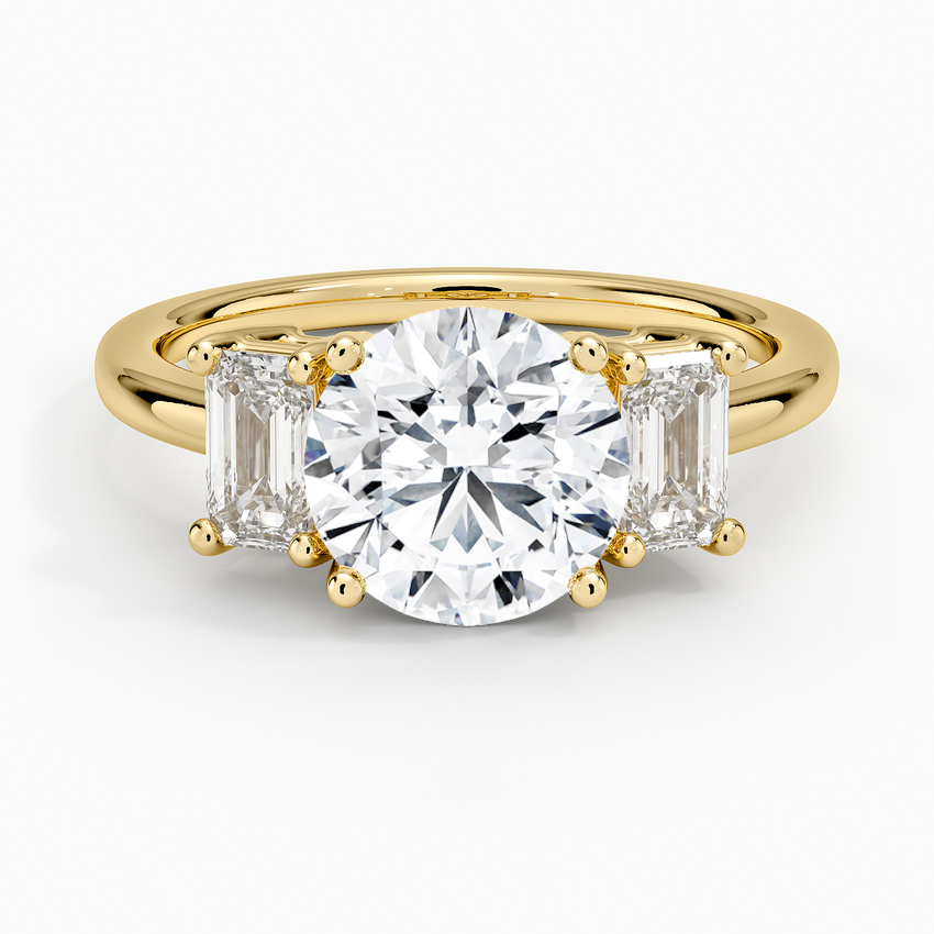 Luxe Rhiannon Three Stone Diamond Ring