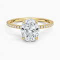 Perfect Fit Three-Quarter Diamond Ring