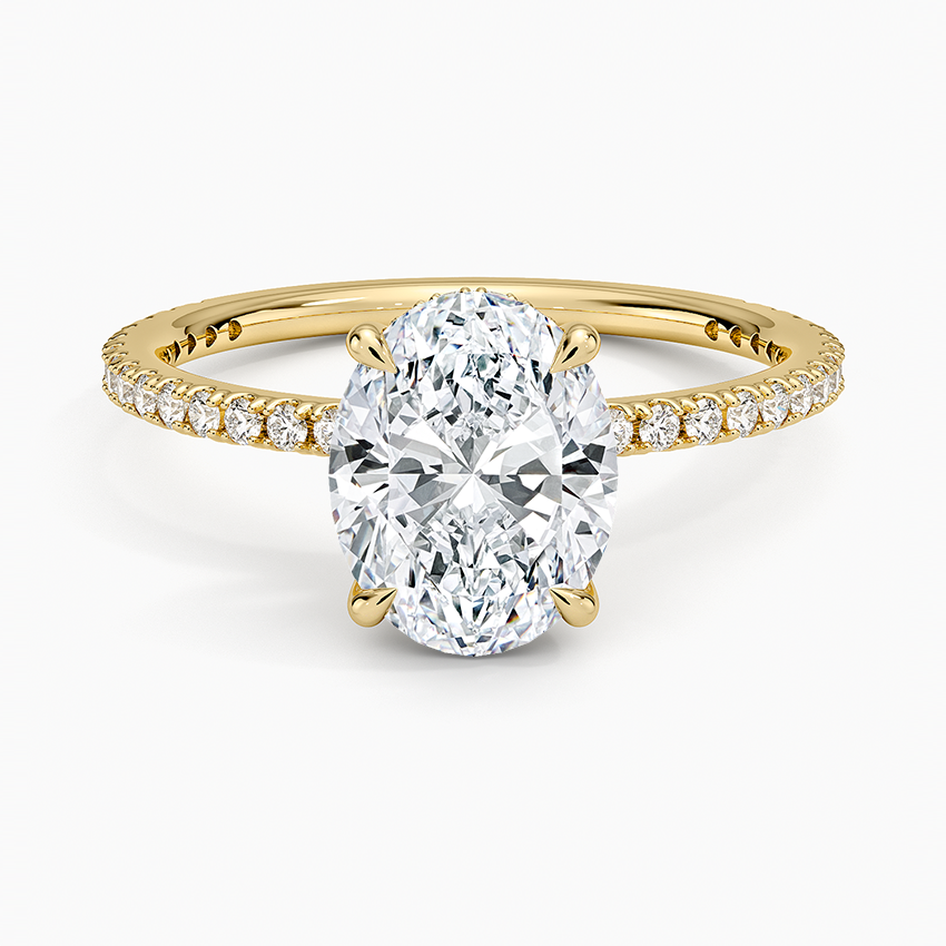 Perfect Fit Three-Quarter Diamond Ring