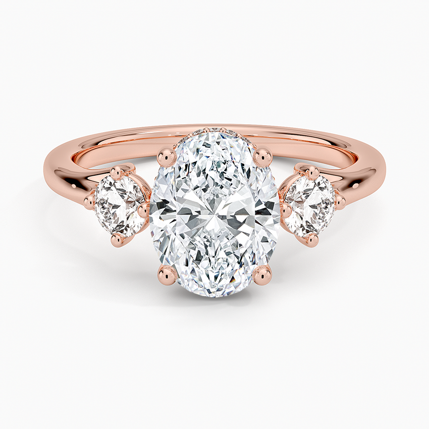 Luxe Floating Three Stone Diamond Ring (1/3 ct. tw.)