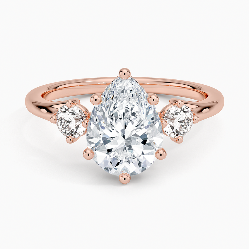 Luxe Floating Three Stone Diamond Ring (1/3 ct. tw.)