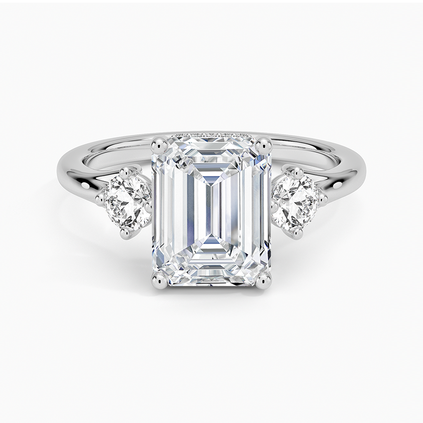 Luxe Floating Three Stone Diamond Ring (1/3 ct. tw.)