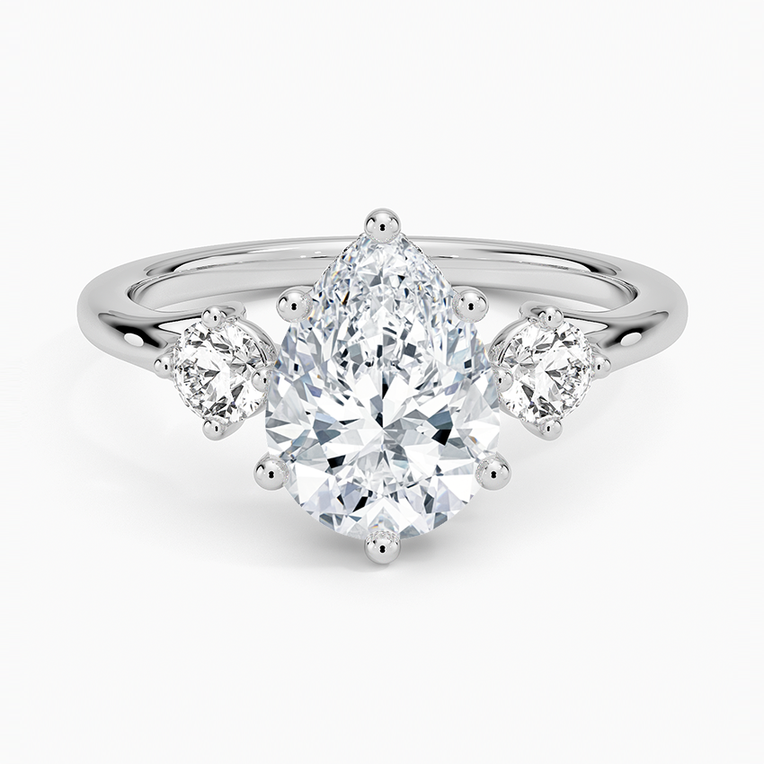 Luxe Floating Three Stone Diamond Ring (1/3 ct. tw.)