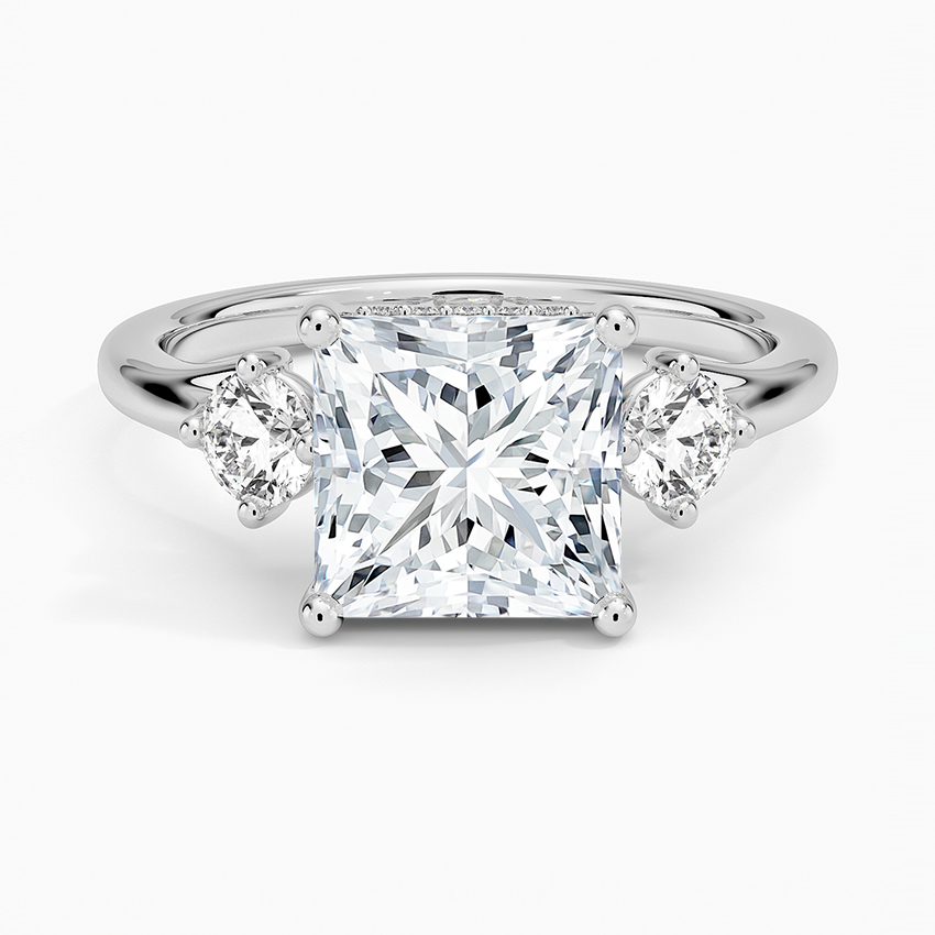 Luxe Floating Three Stone Diamond Ring (1/3 ct. tw.)
