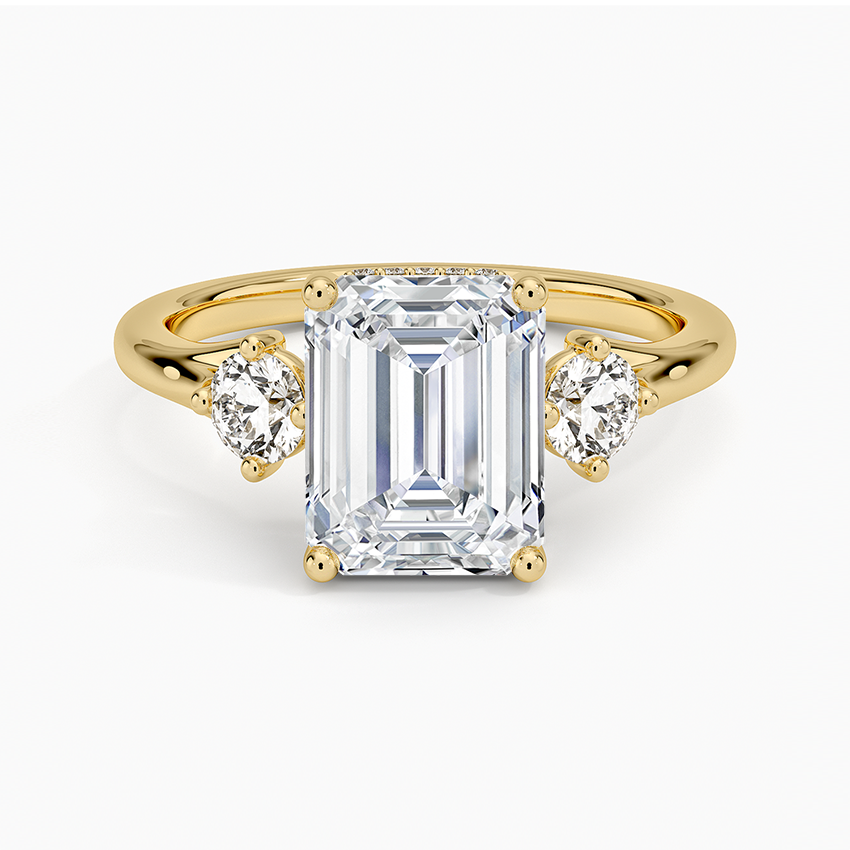 Luxe Floating Three Stone Diamond Ring (1/3 ct. tw.)