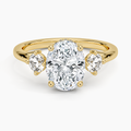 Luxe Floating Three Stone Diamond Ring (1/3 ct. tw.)