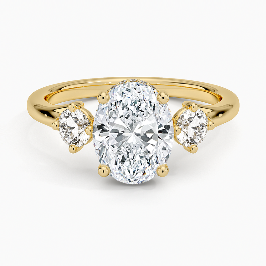 Luxe Floating Three Stone Diamond Ring (1/3 ct. tw.)
