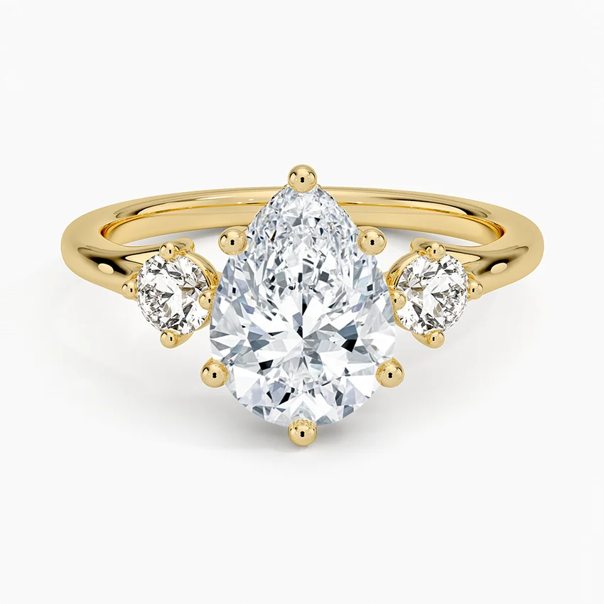 Luxe Floating Three Stone Diamond Ring (1/3 ct. tw.)