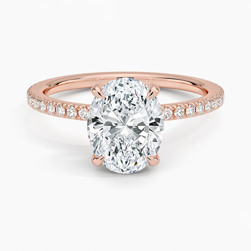 Viviana Three-Quarter Coverage Diamond Ring