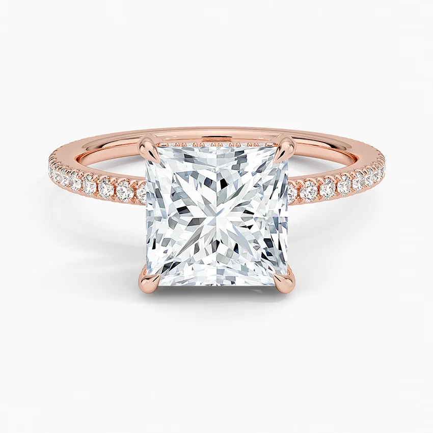 Viviana Three-Quarter Coverage Diamond Ring