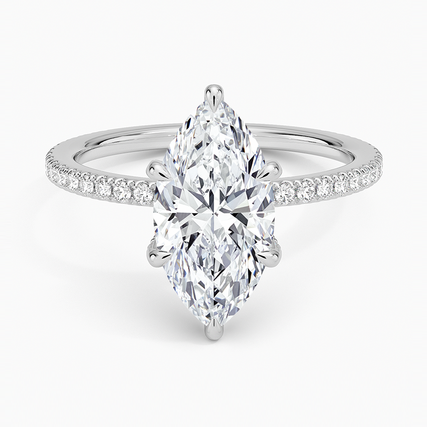 Viviana Three-Quarter Coverage Diamond Ring