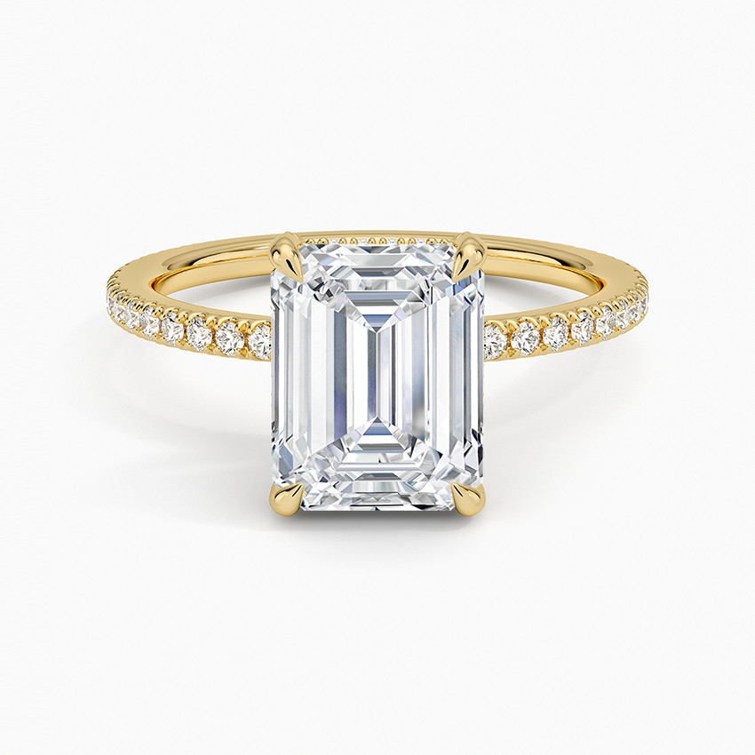 Viviana Three-Quarter Coverage Diamond Ring
