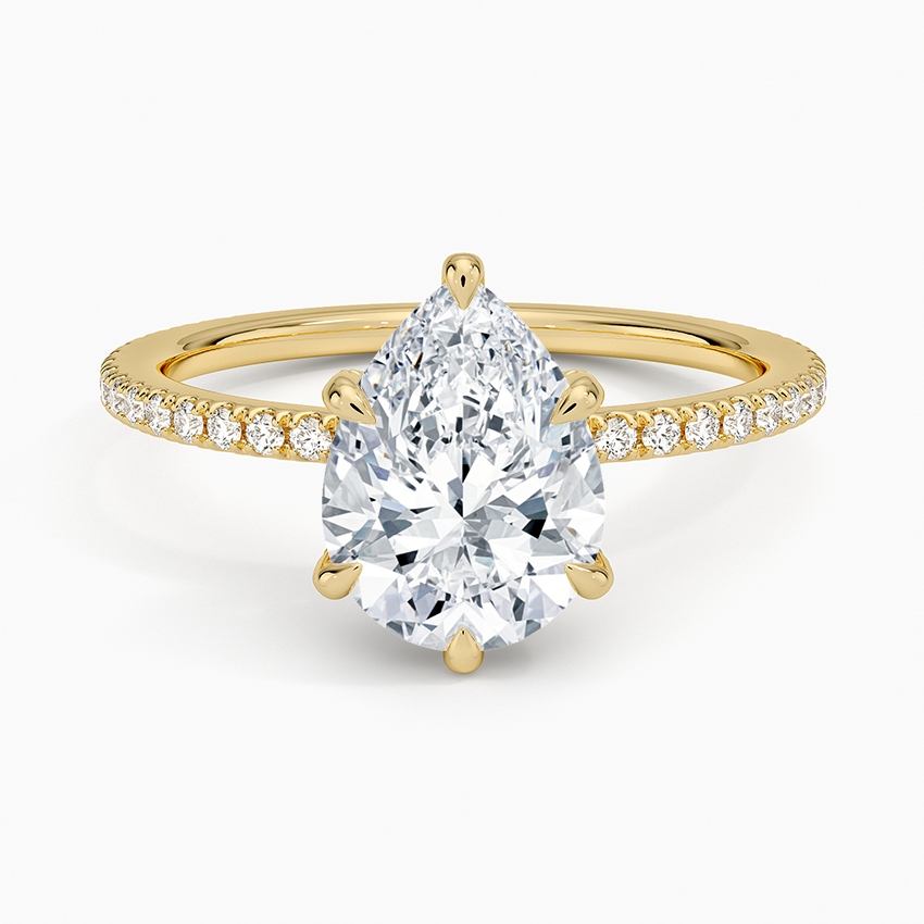Viviana Three-Quarter Coverage Diamond Ring