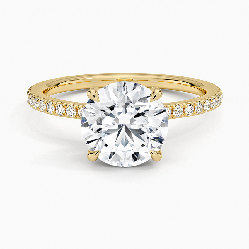Viviana Three-Quarter Coverage Diamond Ring