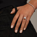 Demi Half Coverage Diamond Ring