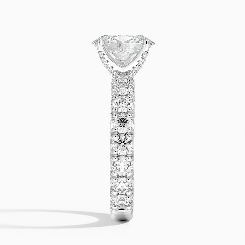 Ellora Three-Quarter Coverage Diamond Ring