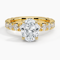 Ellora Three-Quarter Coverage Diamond Ring