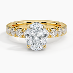 Ellora Three-Quarter Coverage Diamond Ring