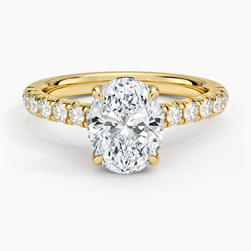 Sienna Half Coverage Diamond Ring