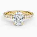 Sienna Half Coverage Diamond Ring