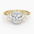 Luxe Delilah Three Stone Diamond Ring
