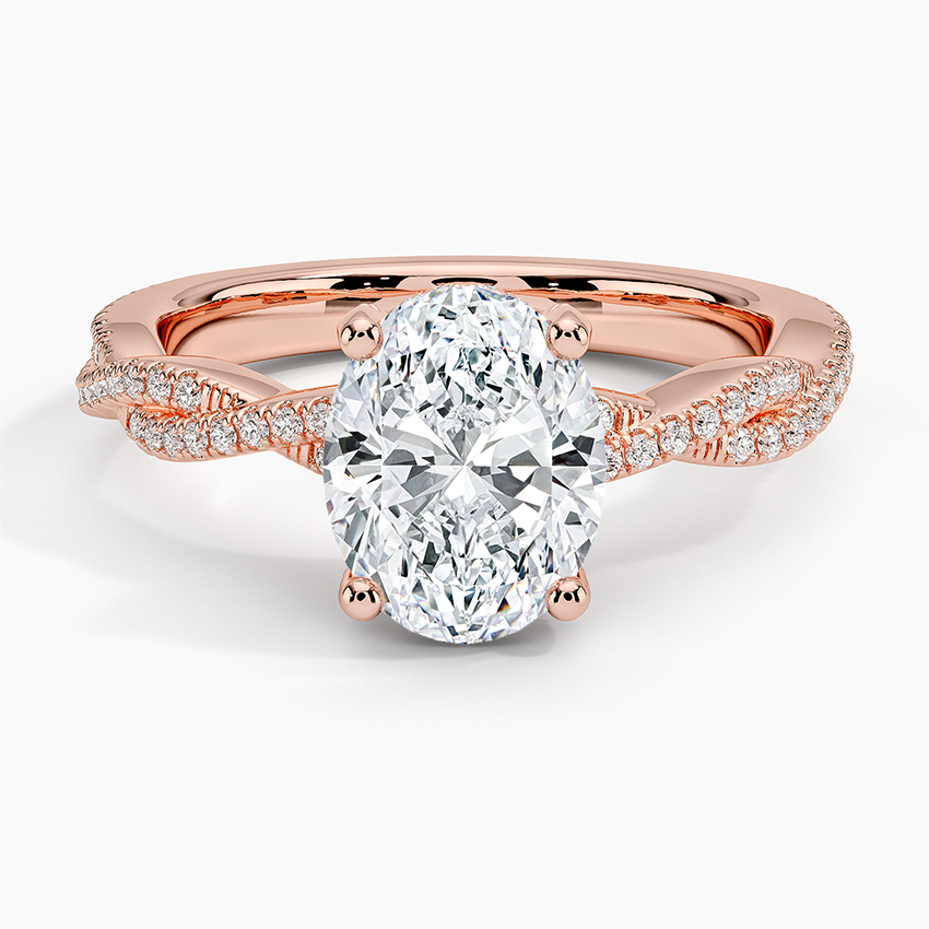 Adorned Luxe Petite Twisted Vine Diamond Ring