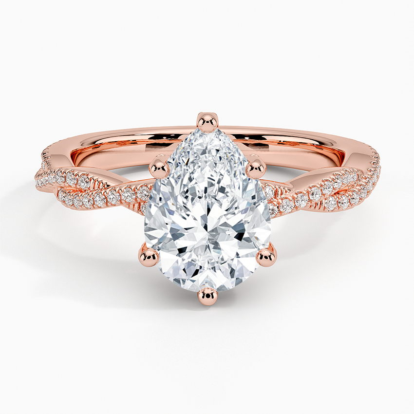 Adorned Luxe Petite Twisted Vine Diamond Ring