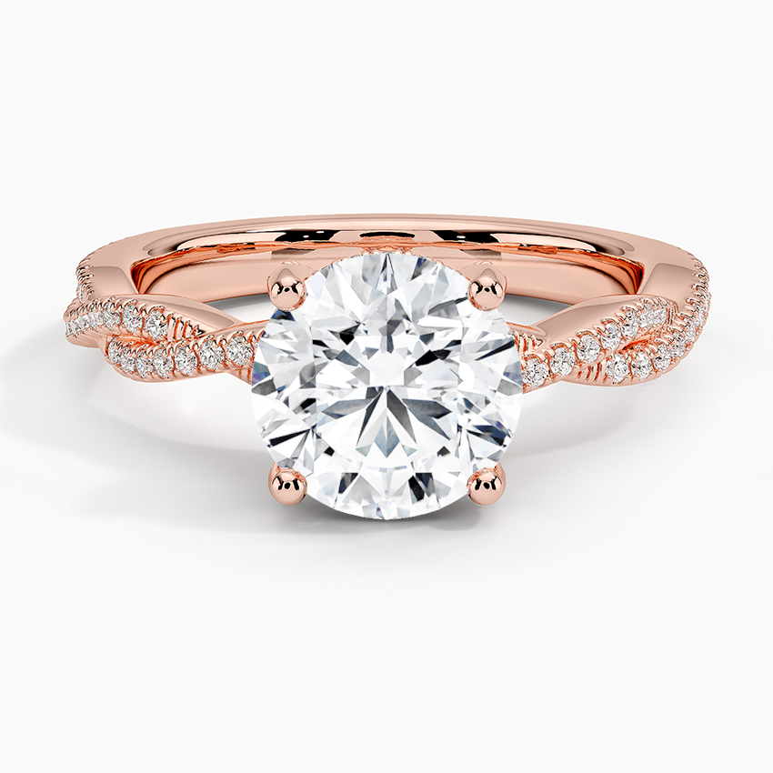 Adorned Luxe Petite Twisted Vine Diamond Ring