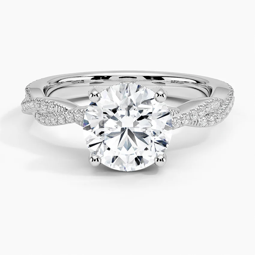 Adorned Luxe Petite Twisted Vine Diamond Ring