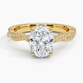 Adorned Luxe Petite Twisted Vine Diamond Ring