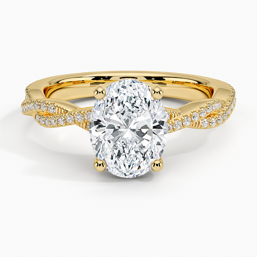 Adorned Luxe Petite Twisted Vine Diamond Ring