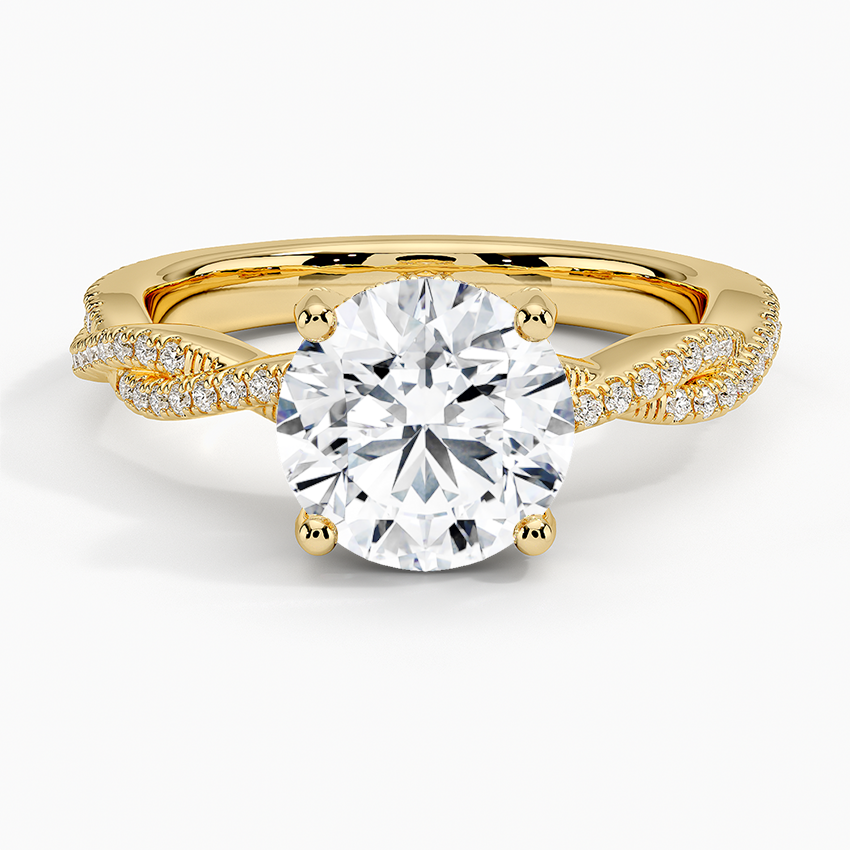 Adorned Luxe Petite Twisted Vine Diamond Ring