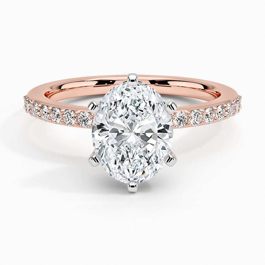 Six Prong Petite Shared Prong Diamond Ring (1/5 ct. tw.)