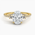 Lyra Three Stone Diamond Ring (1/4 ct. tw.)