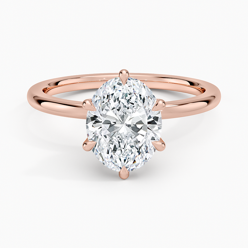 Petal Six Prong Diamond Ring