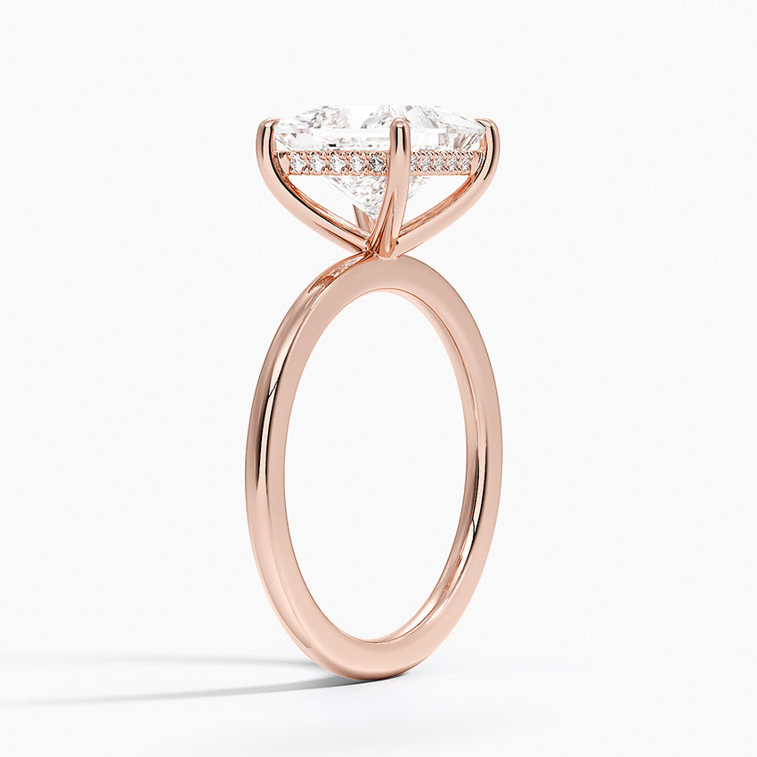 Audrey Perfect Fit Hidden Halo 1.4mm Diamond Ring