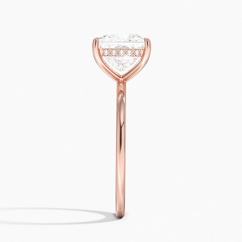 Audrey Perfect Fit Hidden Halo 1.4mm Diamond Ring