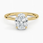 Audrey Perfect Fit Hidden Halo 1.4mm Diamond Ring