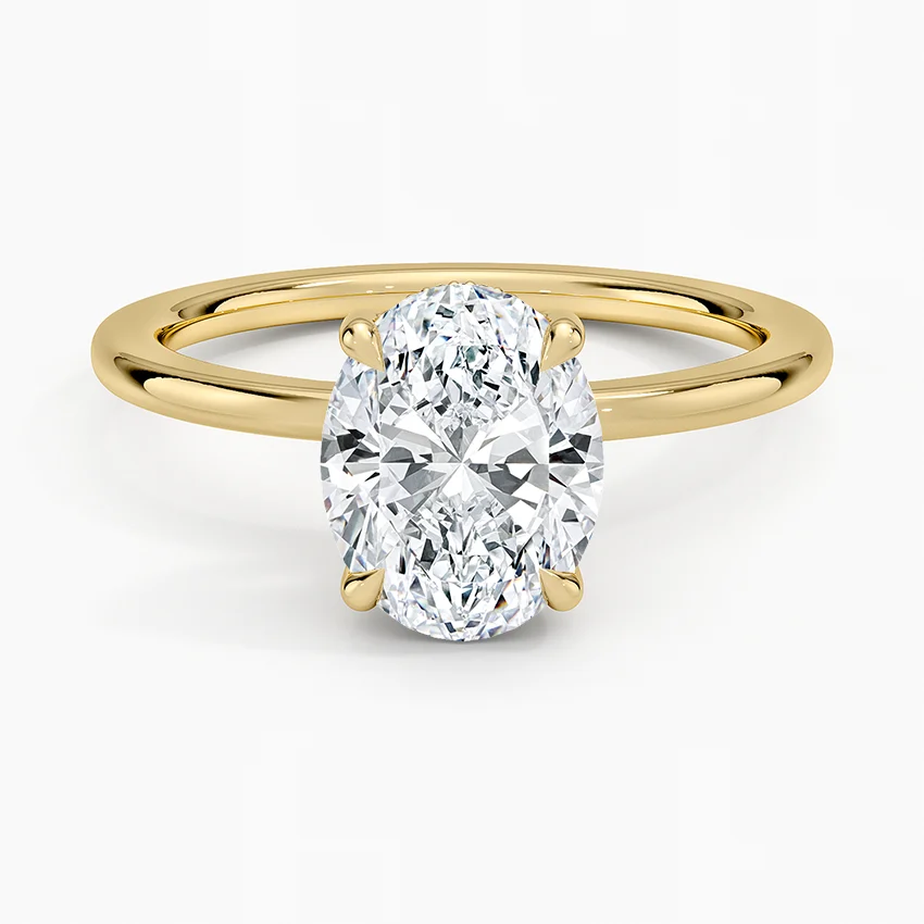 Audrey Perfect Fit Hidden Halo 1.4mm Diamond Ring