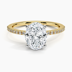 Ballad Half Coverage Diamond Ring