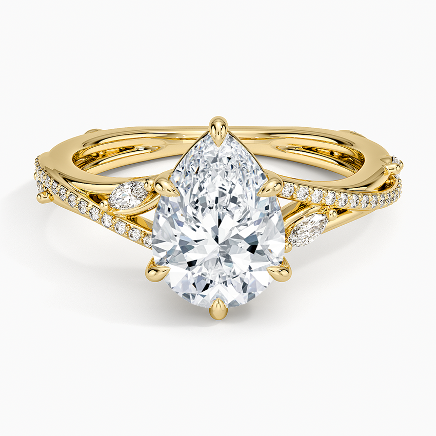 Begonia Vine Diamond Ring (1/4 ct. tw.)