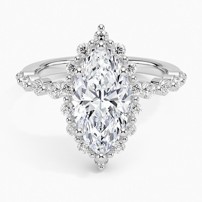 Marseille Halo Diamond Ring (1/2 ct. tw.)