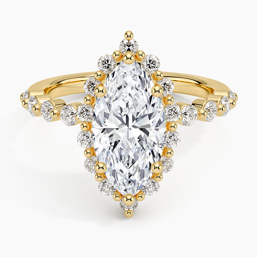 Marseille Halo Diamond Ring (1/2 ct. tw.)