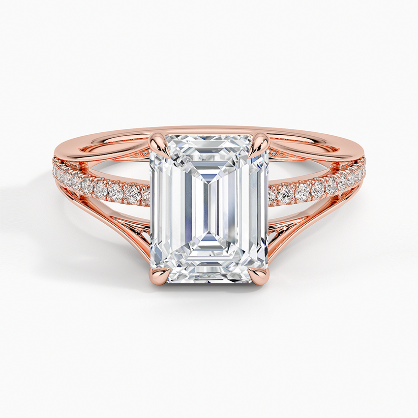 Tressa Split Shank Diamond Ring