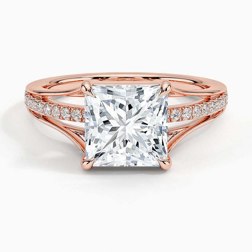Tressa Split Shank Diamond Ring