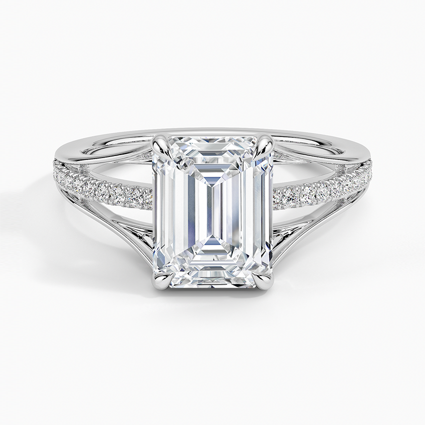 Tressa Split Shank Diamond Ring