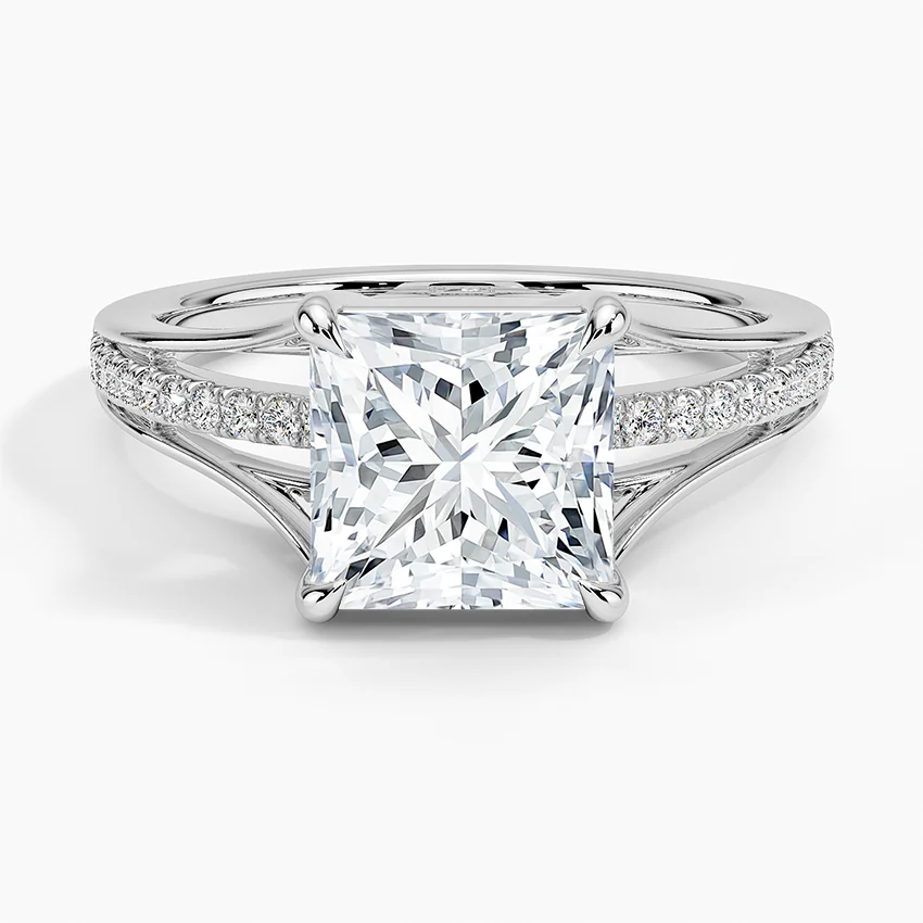 Tressa Split Shank Diamond Ring